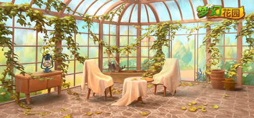 《梦幻花园》破败的阳光花房 等你来装修