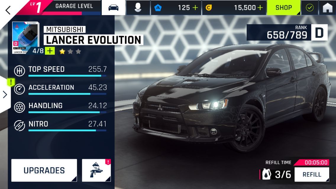 狂野飙车9三菱LANCER EVOLUTION图片