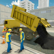 城市道路建设模拟3D