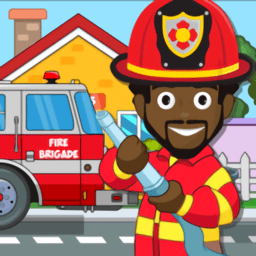 我的城市消防员小警察游戏