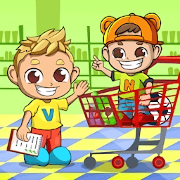 弗拉德和尼基超级市场儿童游戏