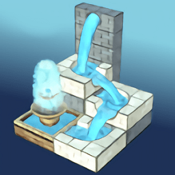 流水喷泉游戏