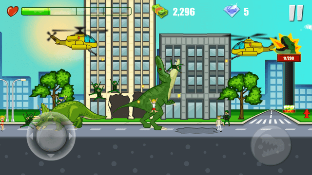 侏罗纪恐龙破坏城市游戏下载