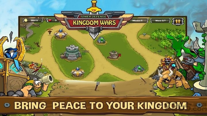 城堡国王防御塔手机游戏