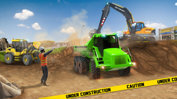 挖掘机建造模拟器游戏下载