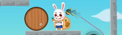 炸飞小兔兔免广告版游戏特色