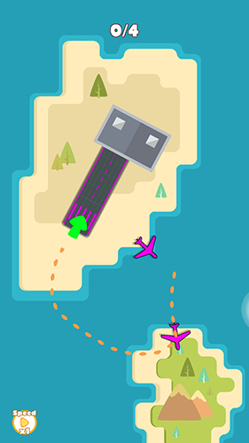 飞机控制游戏截图