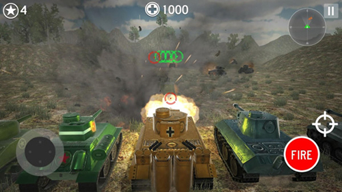 王牌坦克大战3D游戏截图