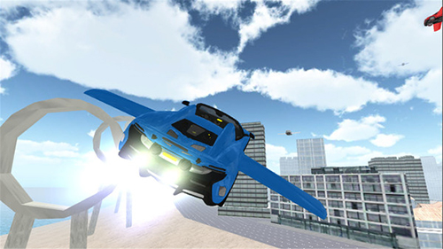飞行汽车模拟器游戏截图