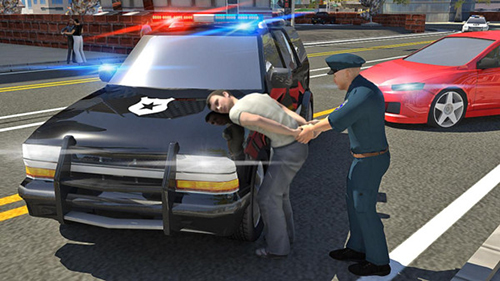 警车驾驶模拟器游戏截图