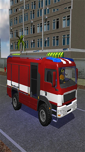 城市消防车无限金币版