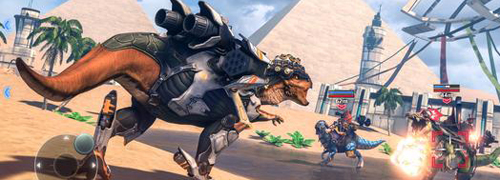 侏罗纪怪兽世界恐龙战争游戏特色