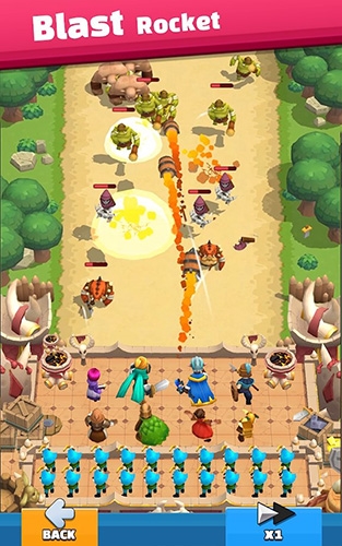 狂野城堡塔防王国统治无限金币版游戏特色