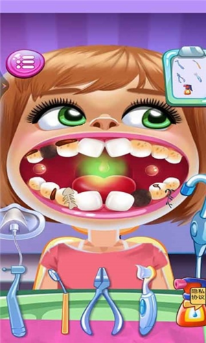 疯狂的牙医游戏宣传图