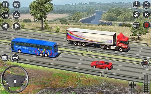 环球卡车模拟器无限金币版汉化版游戏优势