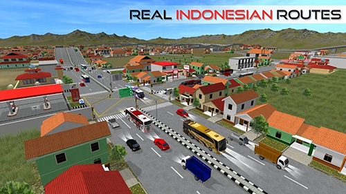 印尼巴士模拟器国产车辆模组游戏特色