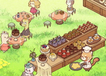 熊猫餐厅游戏背景