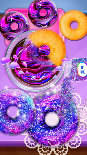 星空甜甜圈游戏宣传图
