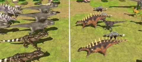 恐龙战争模拟器游戏下载