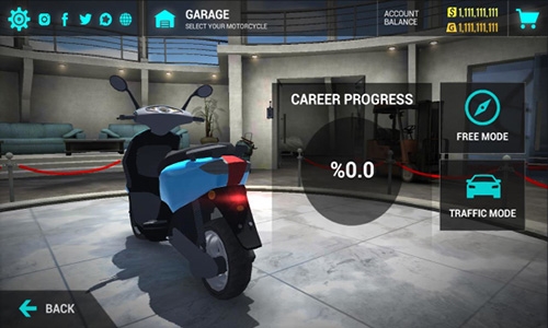 终极摩托车模拟器道具免费版游戏优势