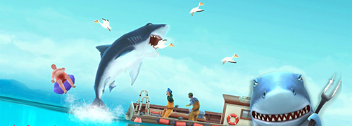 饥饿鲨进化999999钻无限金币游戏特色