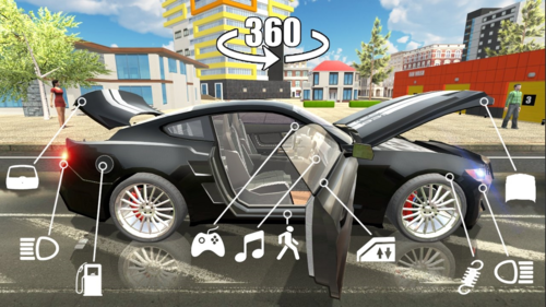 真实印尼汽车模拟器3D无限金币版游戏亮点