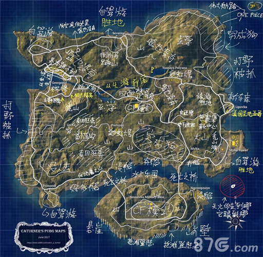 海岛地图