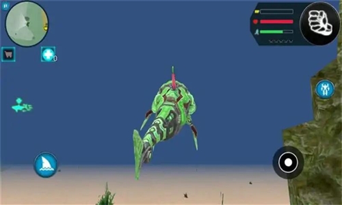 超级鲨鱼变形机器人游戏宣传图