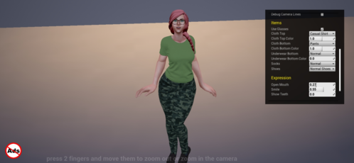 3D自定义妻子最新版游戏特色