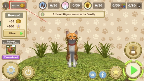 猫咪生存模拟器无限金币版游戏特色