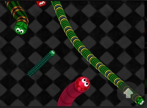 贪食蛇蠕虫战争游戏宣传图