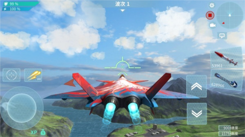 现代空战3d九游版界面功能介绍
1
