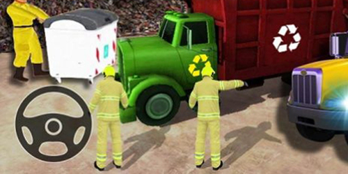 模拟垃圾车清洁游戏体验