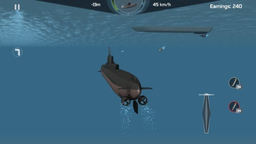 潜艇模拟器海战无限金币版游戏亮点