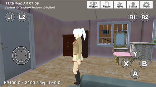 学校生活模拟器2十八汉化版游戏特色