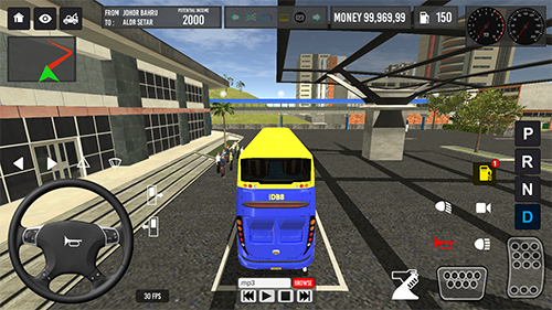 马来西亚巴士模拟器破解版游戏亮点