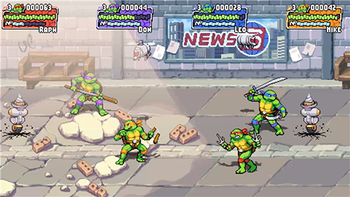 忍者神龟施莱德的复仇安卓版游戏特色