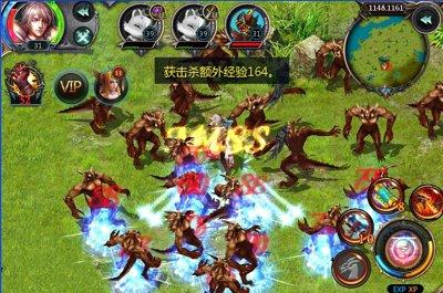 《魔域口袋版》新手基础操作详解