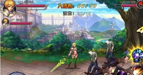 《英雄之剑》两个剑士守城第十关方法