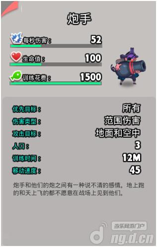 《请叫我海盗》兵种介绍之炮手